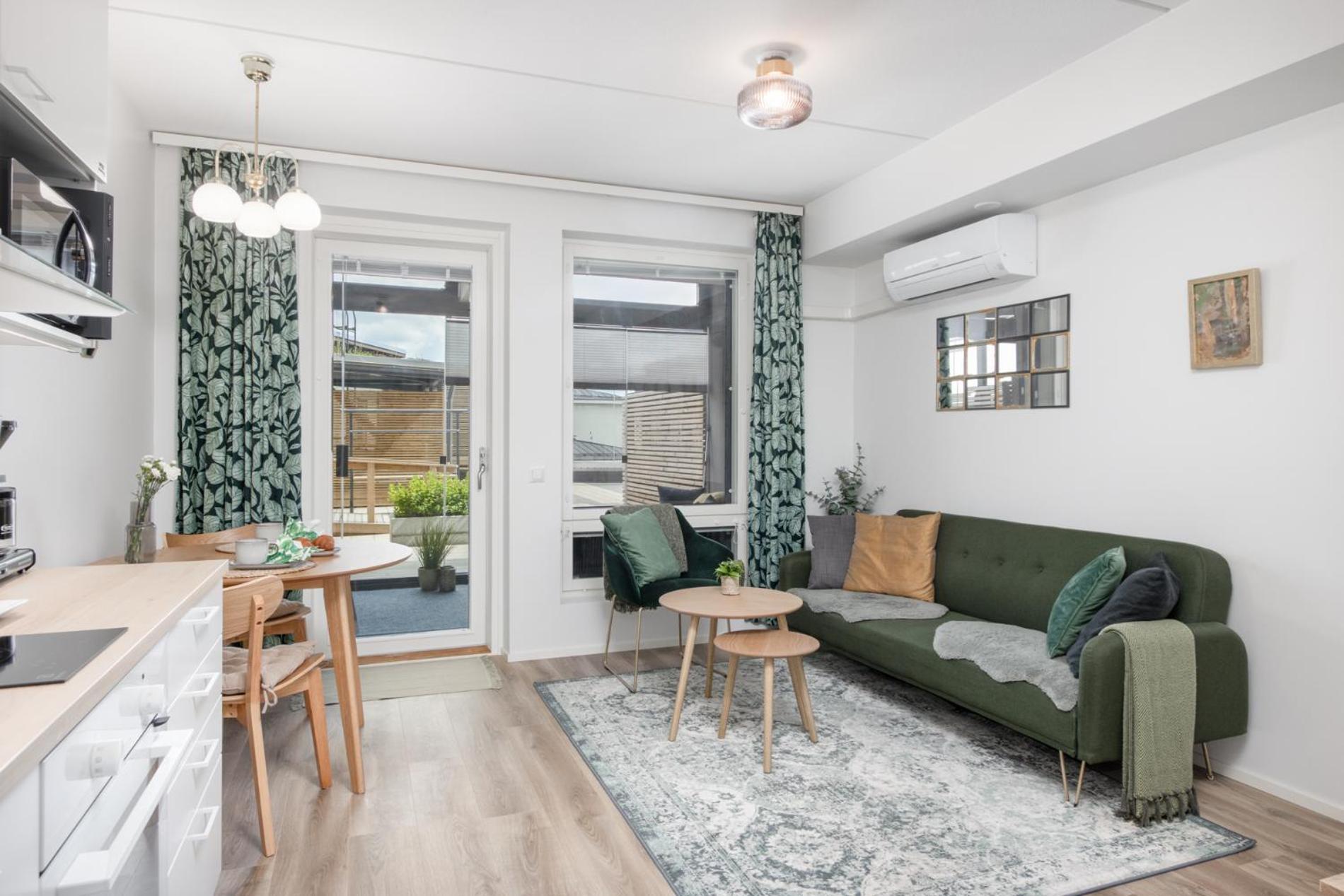 New Studio Apartment With Free Parking Kuopio Ngoại thất bức ảnh